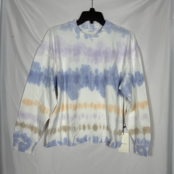 Citizens Of Humanity Light Tie-Dye Long Sleeve Oversized T-Shirt, NWT Size Small - Picture 13 of 14